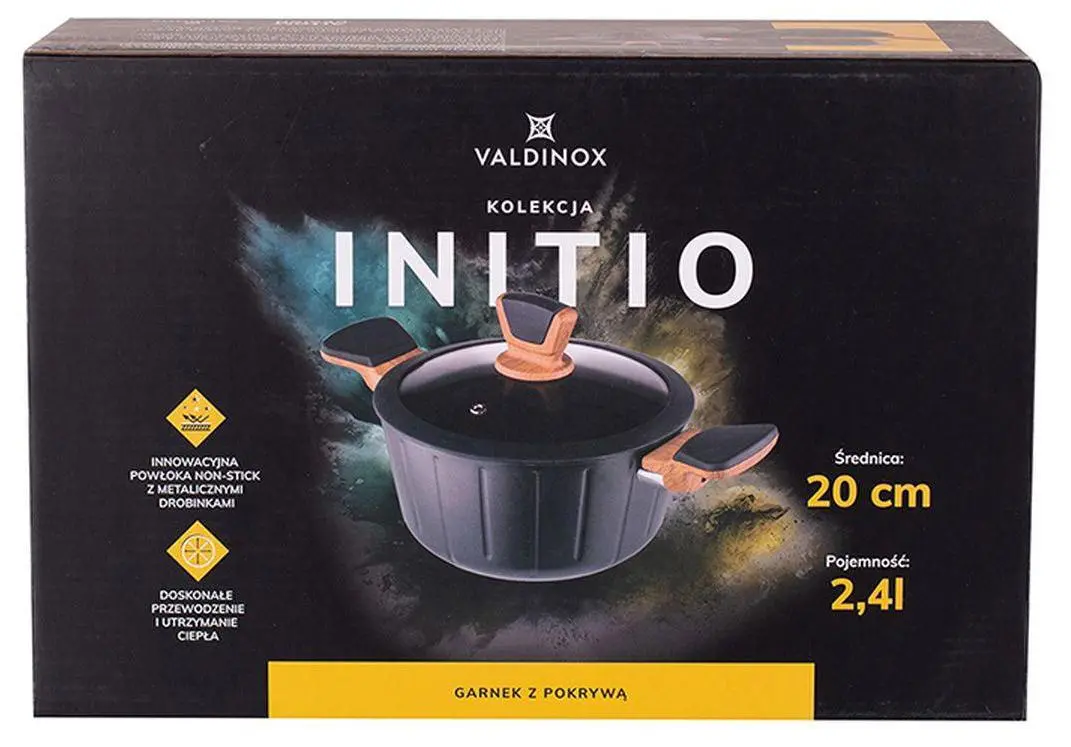 Garnek Valdinox Initio 0204002524 Indukcja Aluminium 2,4l
