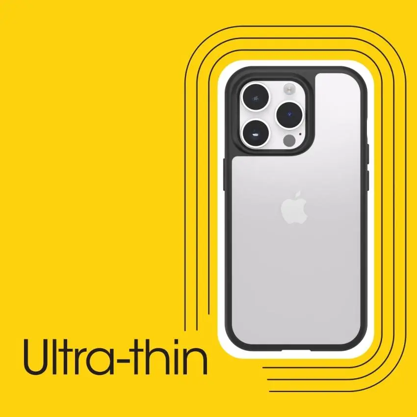 Etui OtterBox React do iPhone 15 Pro Czarny
