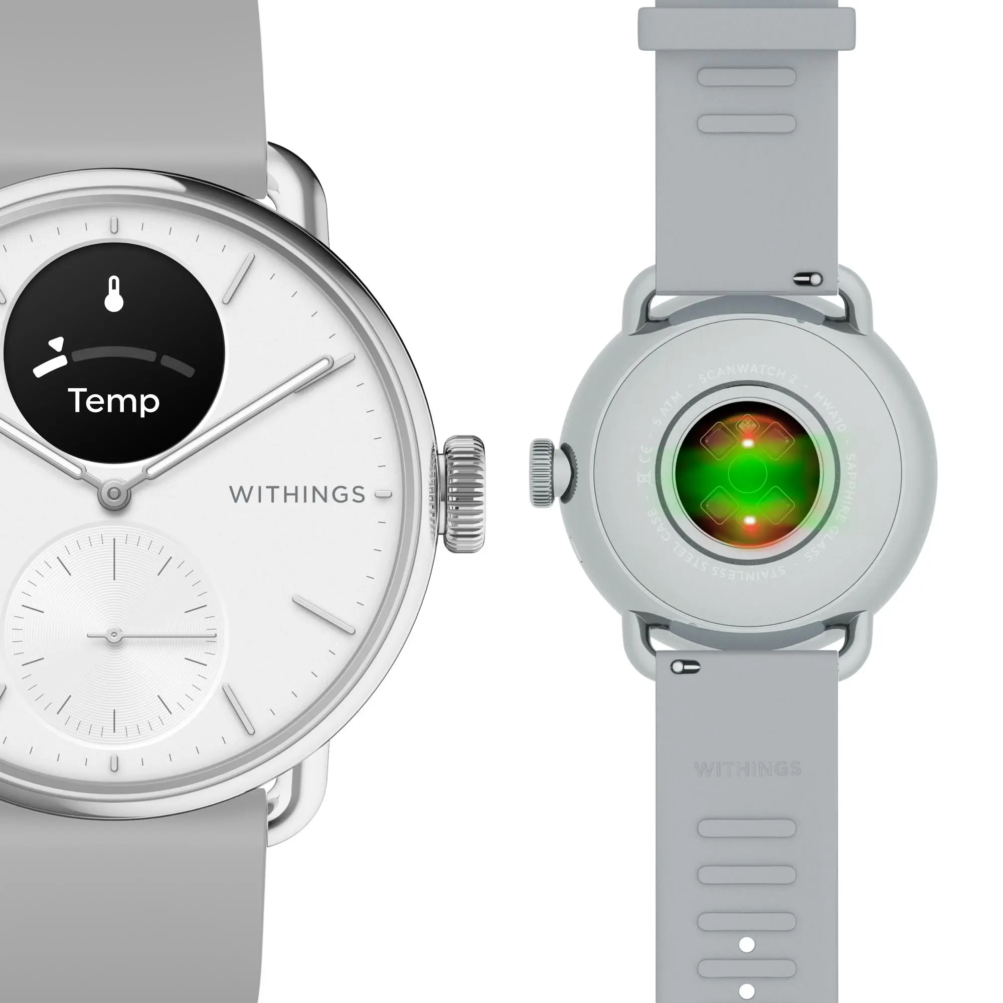 Smartwatch Withings ScanWatch 2 38mm Szary