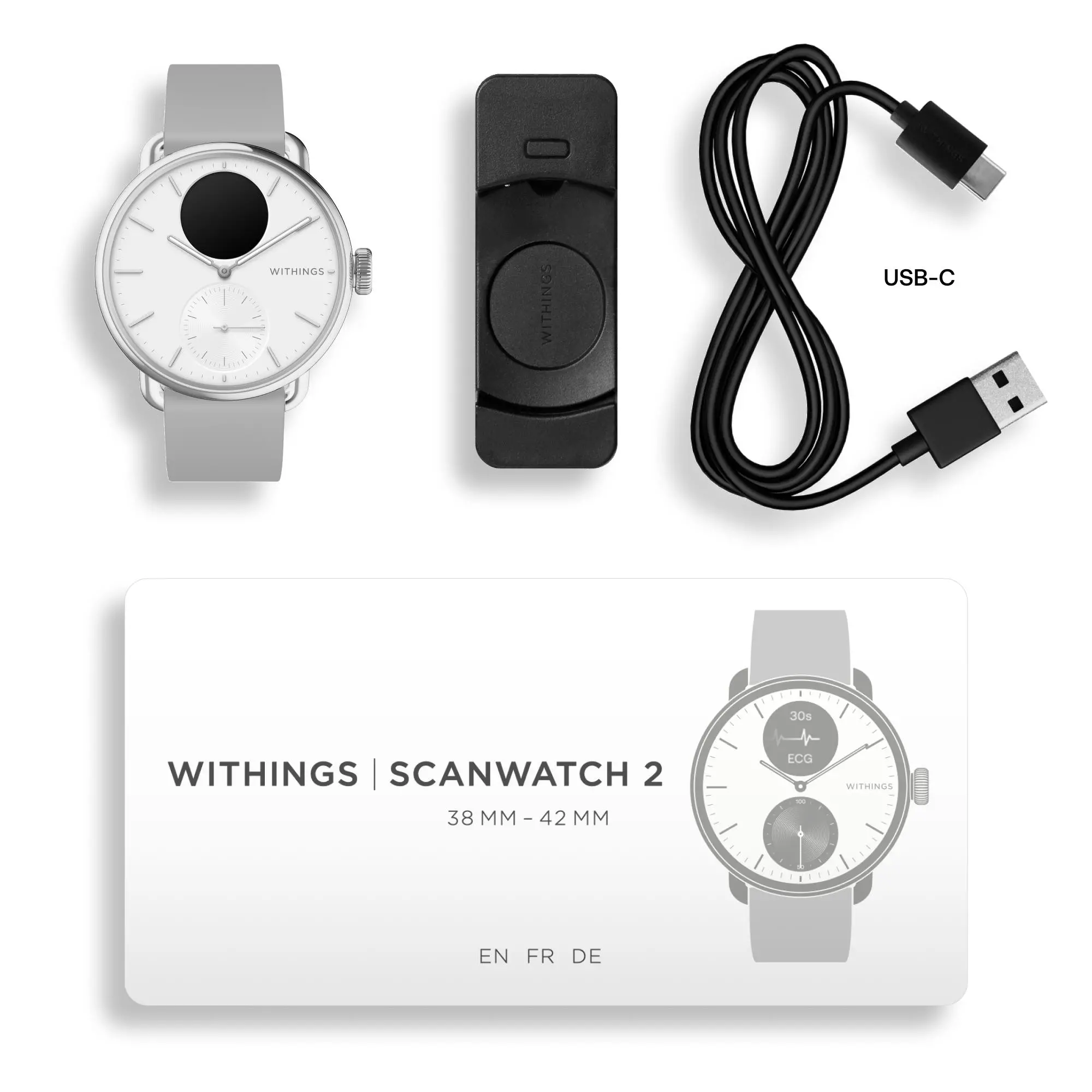 Smartwatch Withings ScanWatch 2 38mm Szary