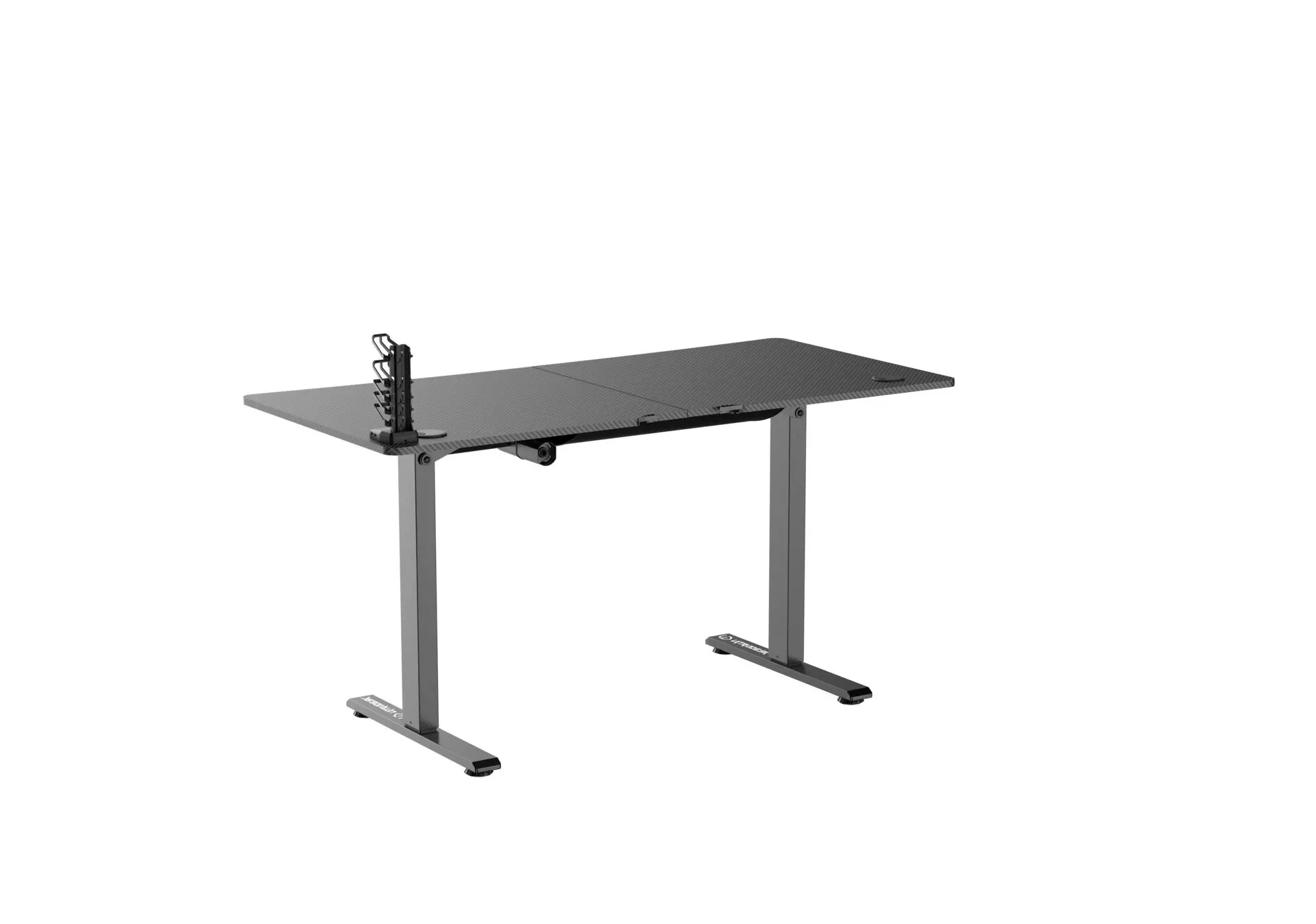 Biurko Ultradesk LEVEL V2 bez podkładki 140cm Regulacja wysokości Czarny