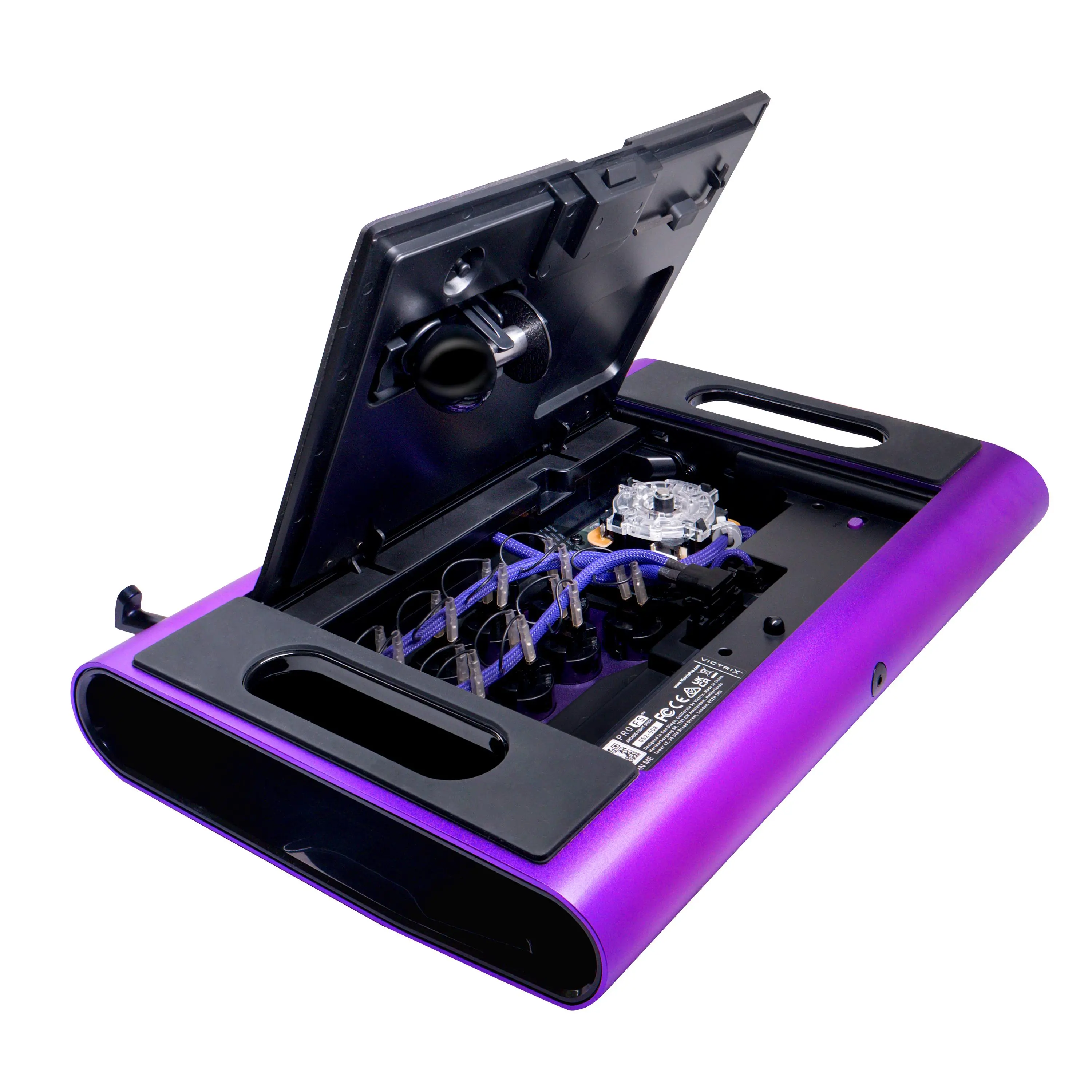 Kontroler Victrix Pro FS Arcade Fight Stick do PS5, PS4, PC Przewodowy Fioletowy