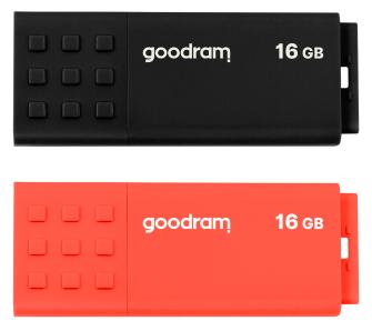 PenDrive GoodRam UME3 Mix Dwupak 2x16GB USB 3.2  Czarno-czerwony