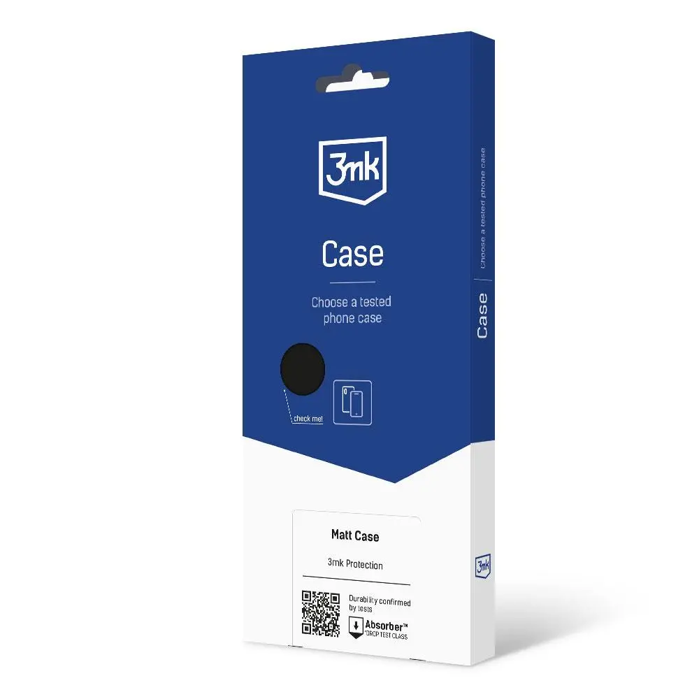 Etui 3mk Matt Case do Motorola Edge 40 Neo Czarny