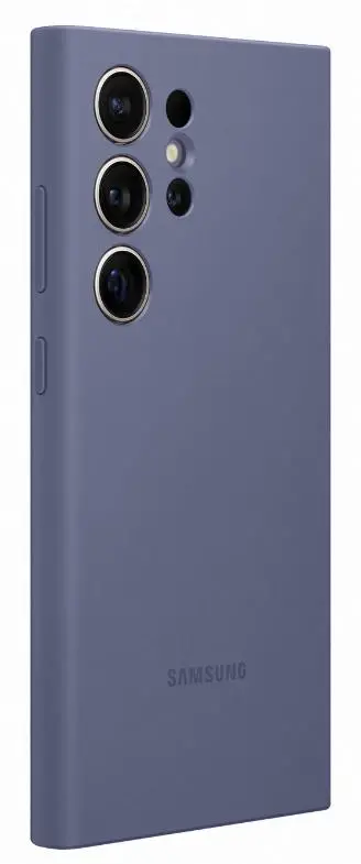 Etui Samsung Silicone Cover do Galaxy S24 Ultra Lawendowy