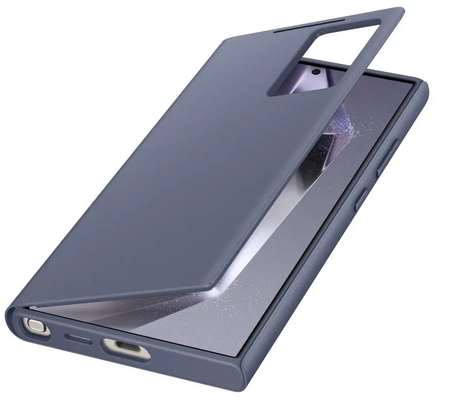 Etui Samsung Smart View Wallet do Galaxy S24 Ultra Fioletowy