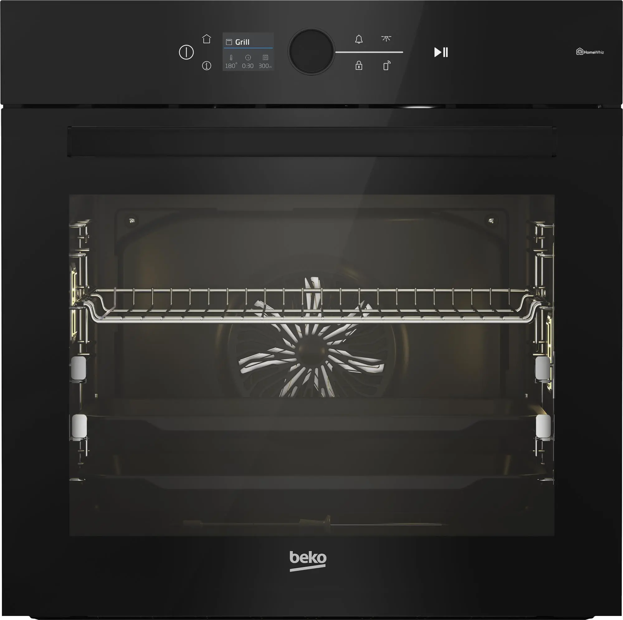 Piekarnik elektryczny Beko BBIMM18500BCSWE bPro700 AeroPerfect Termosonda Zdalne sterowanie Czarny