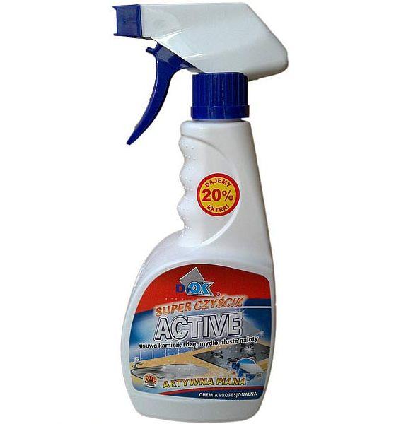 Produkt czyszczący Dr OK Active preparat czyszczący kamień, rdzę, zacieki z tłuszczu, mydła