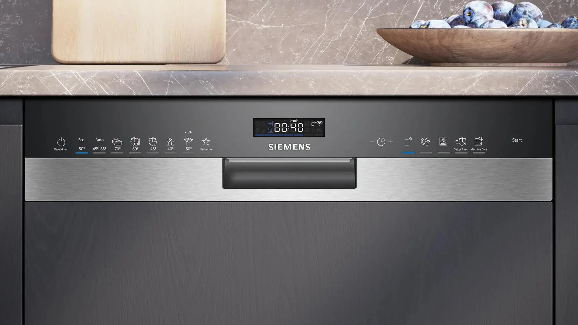 Zmywarka Siemens iQ500 SN55ZS07CE 59,8cm Szuflada na sztućce Zdalne sterowanie