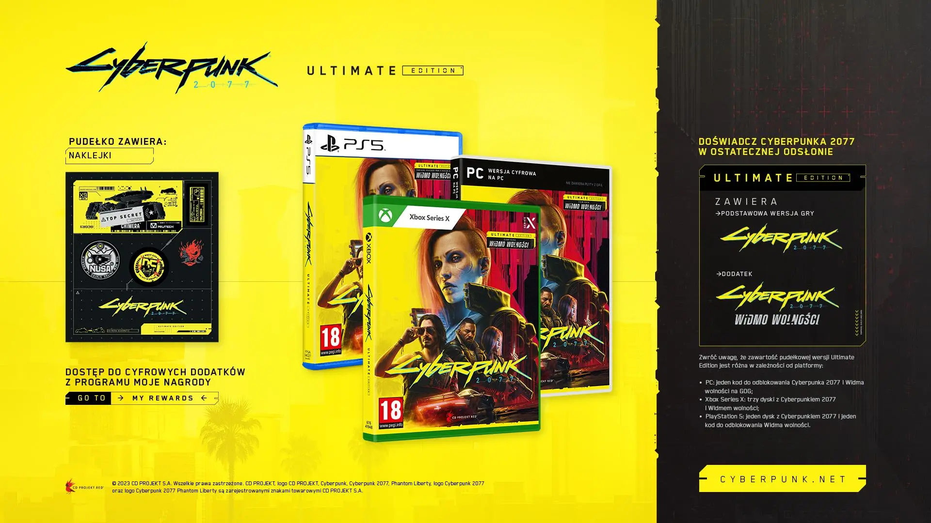 Cyberpunk 2077 Edycja Ultimate Gra na Xbox Series X
