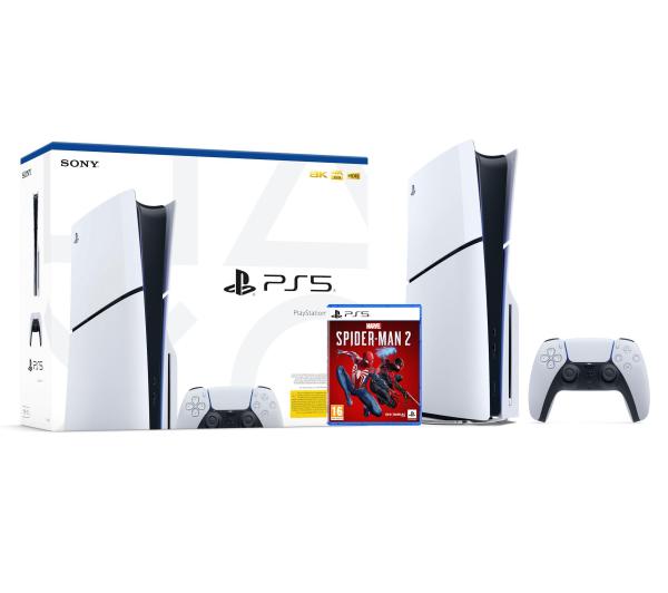 Konsola Sony PlayStation 5 D Chassis (PS5) 1TB z napędem + Marvel’s Spider-Man 2