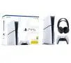 Konsola Sony PlayStation 5 Slim D Chassis (PS5) 1TB z napędem + Słuchawki PULSE 3D Czarny