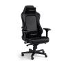 Fotel Noblechairs HERO Black Platinum White Gamingowy do 150kg Skóra ECO Czarno-biały