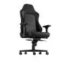 Fotel Noblechairs HERO Black Platinum White Gamingowy do 150kg Skóra ECO Czarno-biały