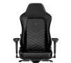 Fotel Noblechairs HERO Black Platinum White Gamingowy do 150kg Skóra ECO Czarno-biały