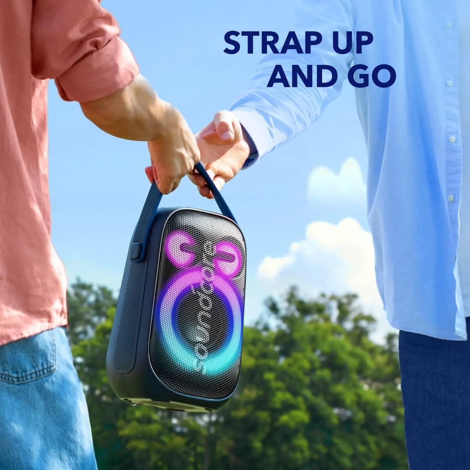 Głośnik Bluetooth Soundcore Rave Neo 2 80W Czarny