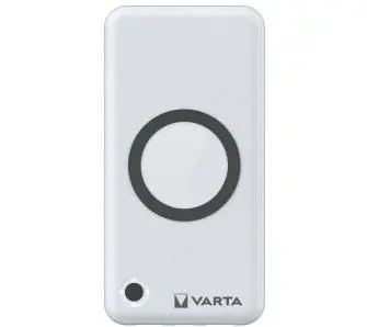 Powerbank VARTA Wireless 15000mAh PASS THROUGH 2xUSB USB-C 20W Biały