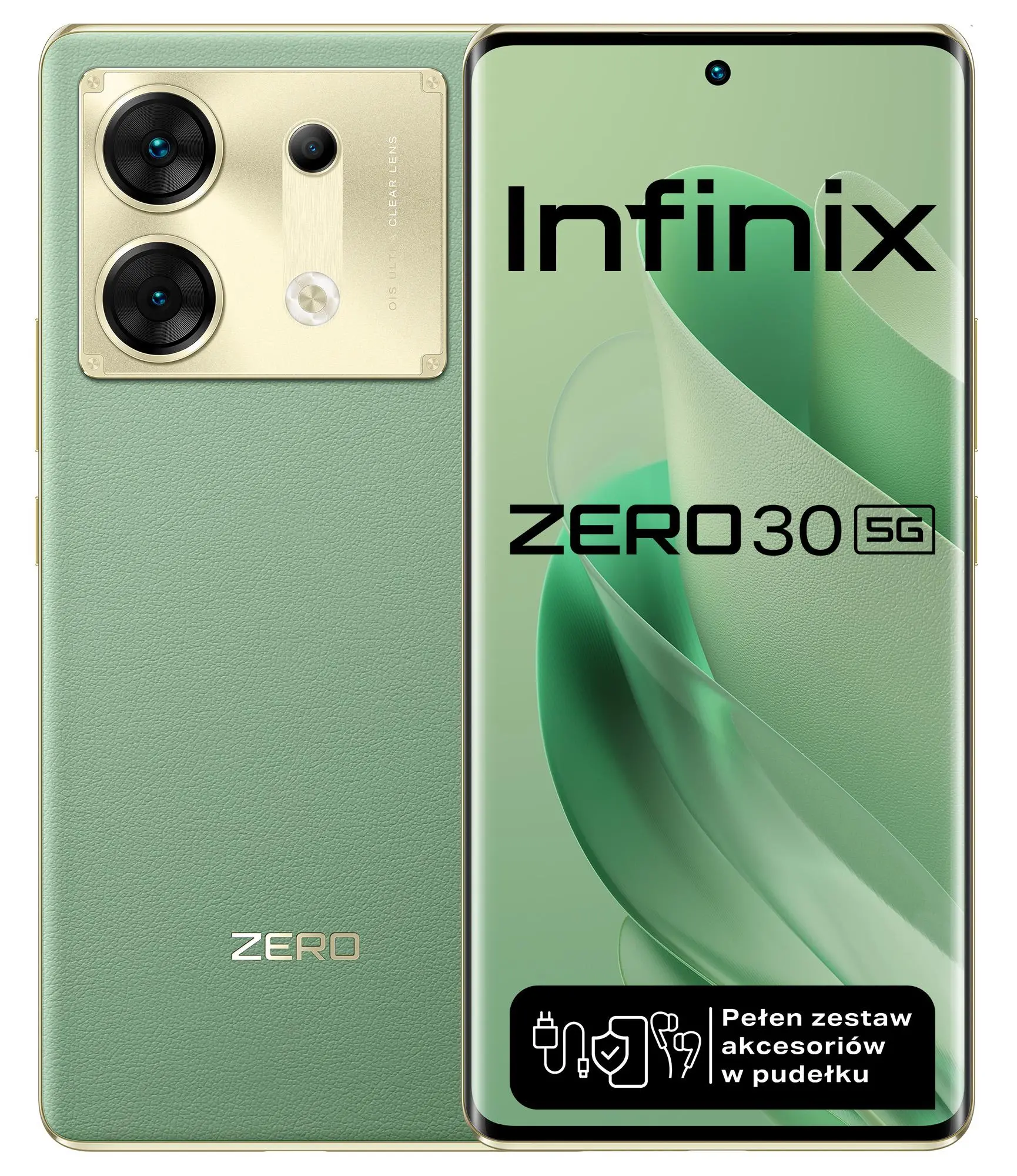 Smartfon Infinix Zero 30 5G 12/256GB 6,78" 108 Mpix Zielony