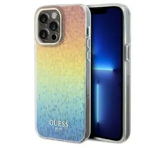 Etui Guess IML Faceted Mirror Disco Iridescent GUHCP14LHDECMI do iPhone 14 Pro