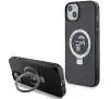 Etui Karl Lagerfeld Ring Stand Karl&Choupettte MagSafe KLHMP14SHMRSKCK do iPhone 14/15/13 Czarny