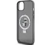 Etui Karl Lagerfeld Ring Stand Karl&Choupettte MagSafe KLHMP14SHMRSKCK do iPhone 14/15/13 Czarny