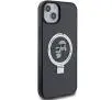 Etui Karl Lagerfeld Ring Stand Karl&Choupettte MagSafe KLHMP14SHMRSKCK do iPhone 14/15/13 Czarny