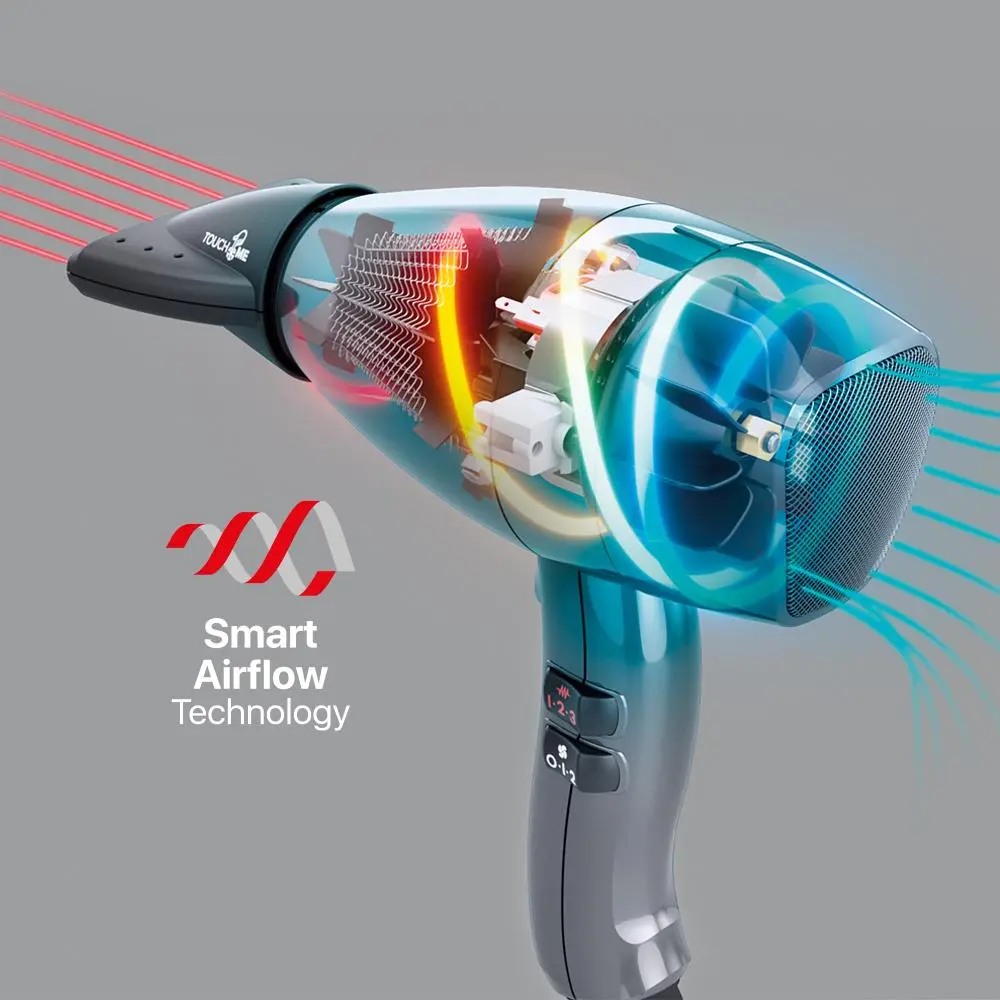 Suszarka do włosów Valera Swiss Nano 9600 Jonizacja Zimny nawiew 2100W 2 prędkości 3 temperatury