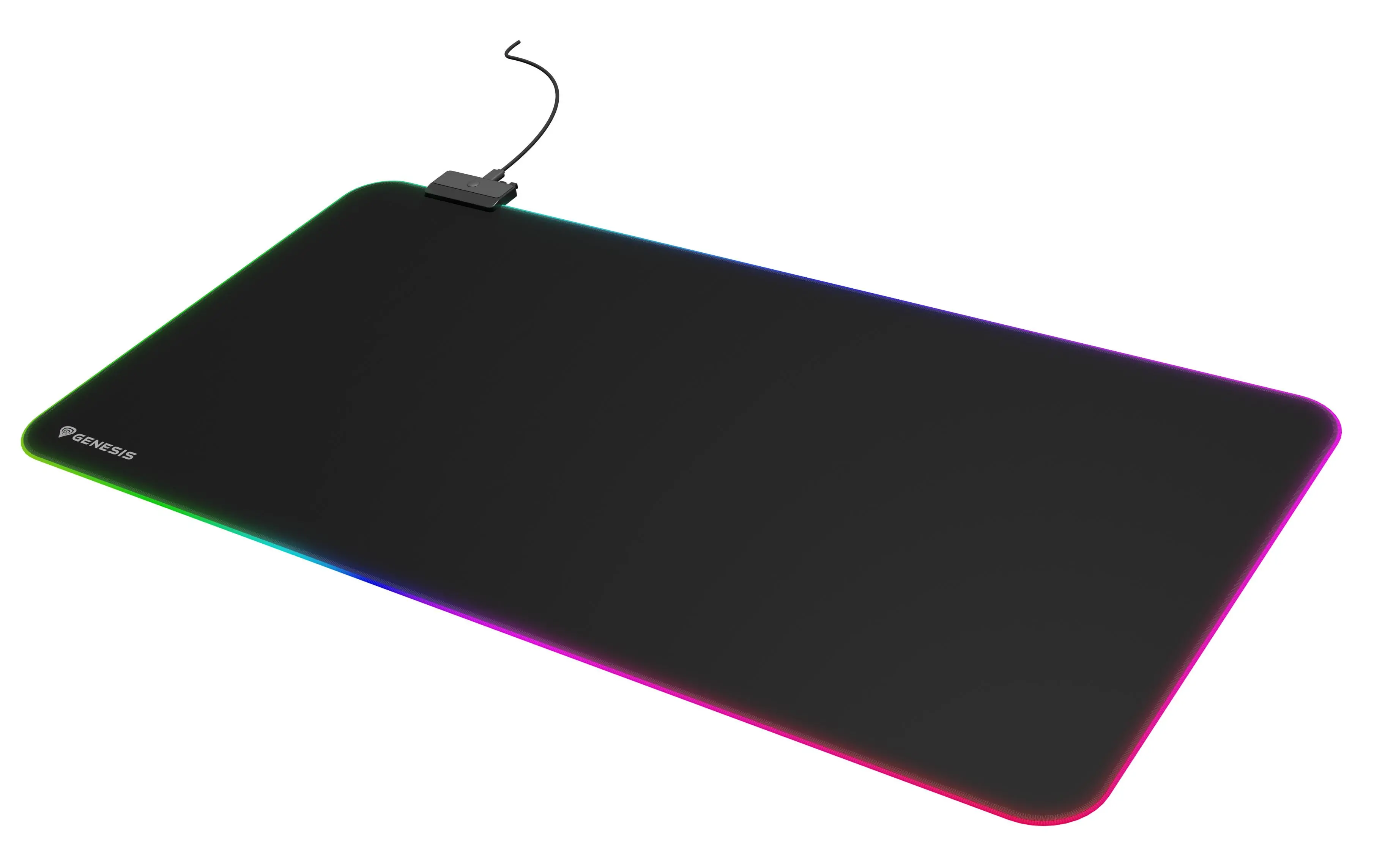 Podkładka Genesis Boron 500 RGB Logo XXL Czarny