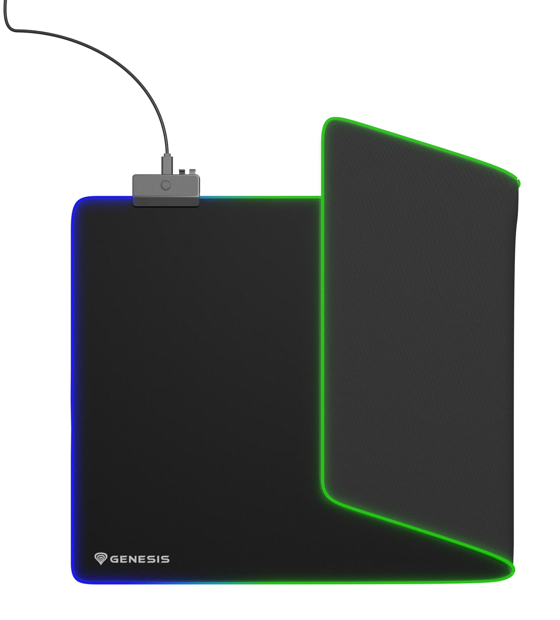 Podkładka Genesis Boron 500 RGB Logo XXL Czarny