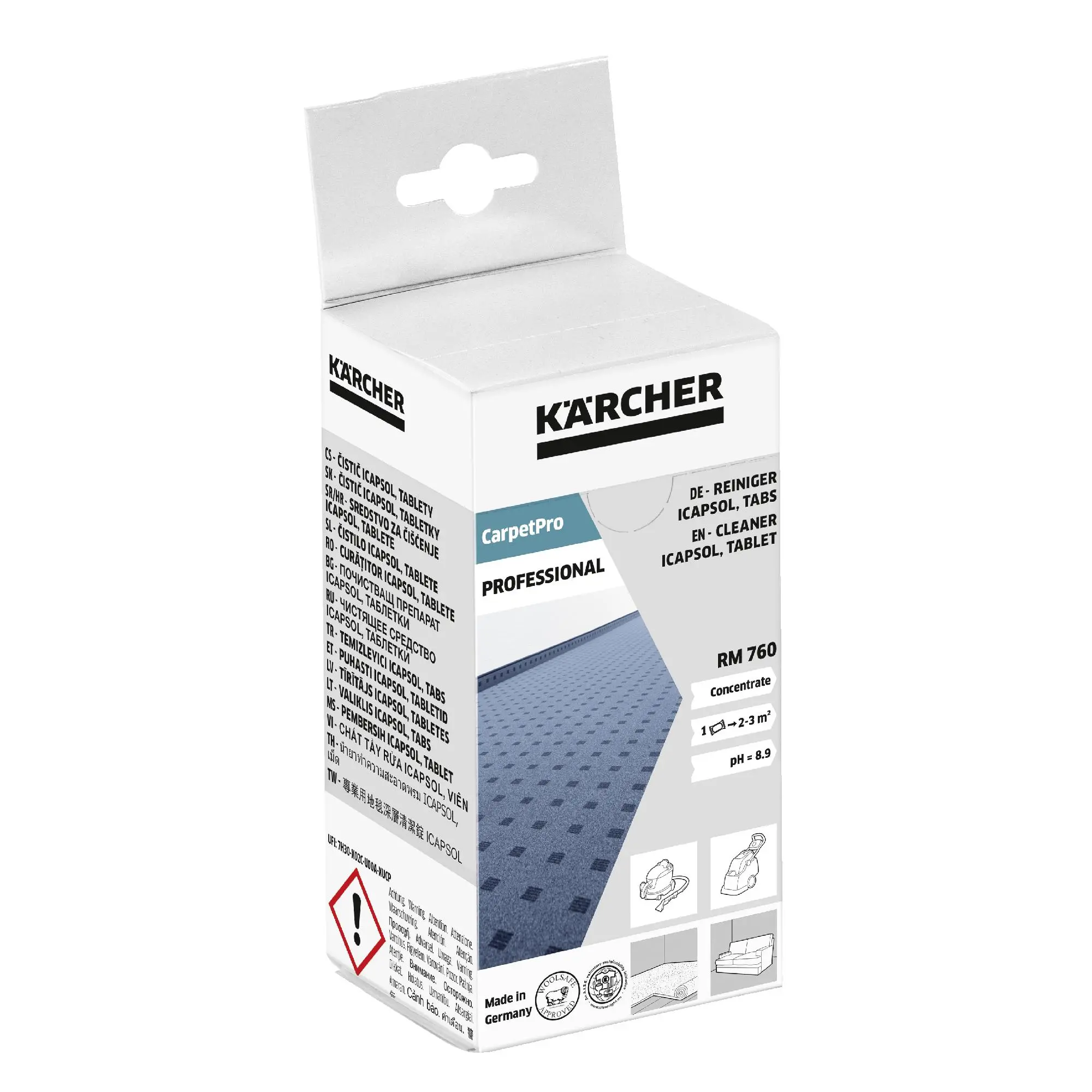 Środek czyszczący Karcher CarpetPro RM 760 6.295-850.0 16szt.