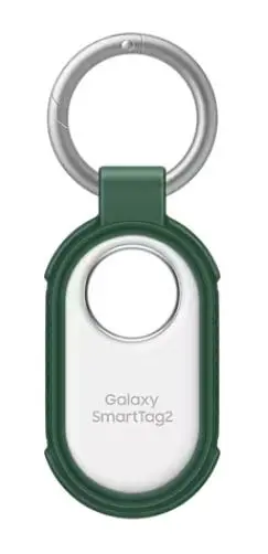Brelok Samsung Rugged Case do Galaxy SmartTag 2 Zielony