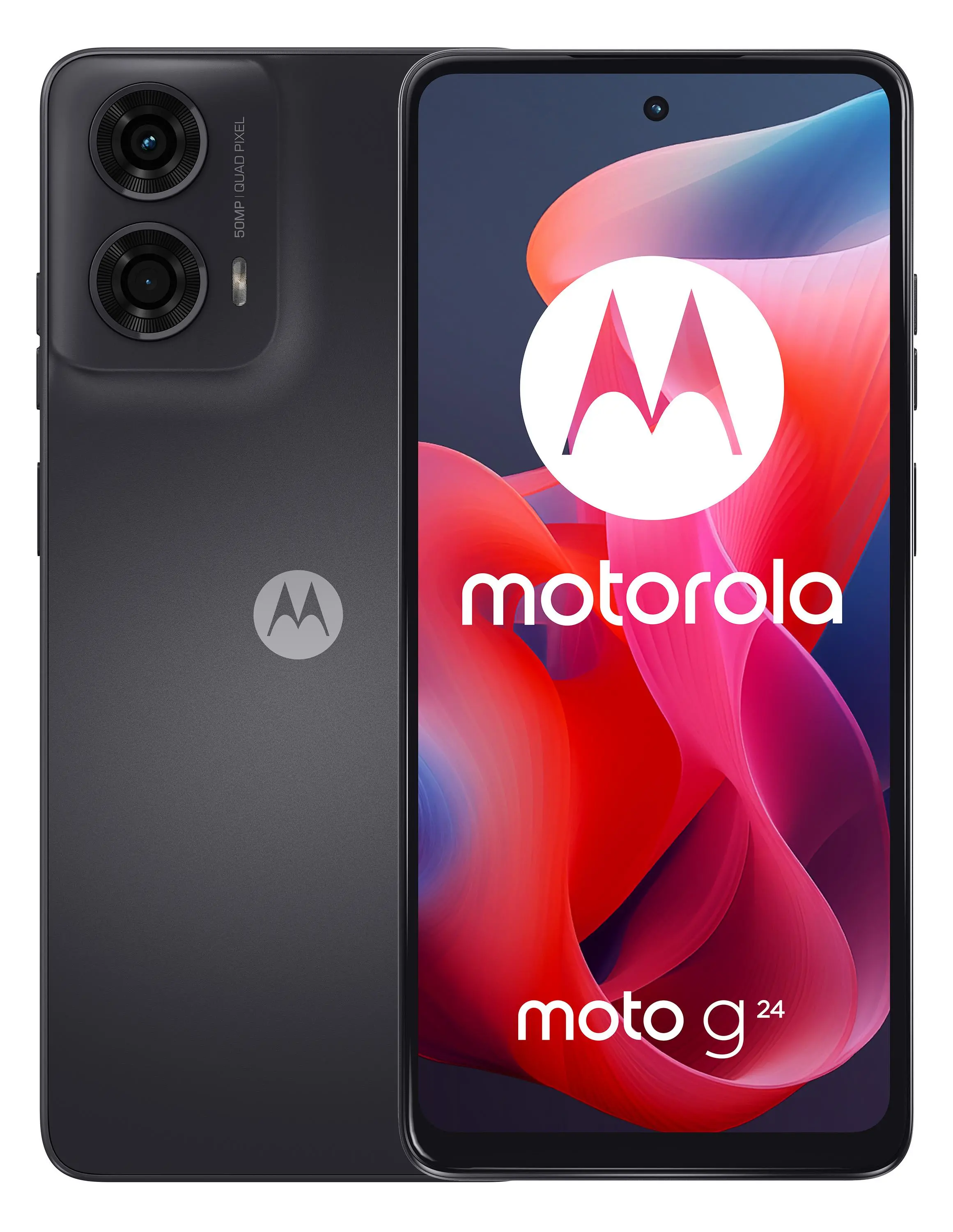 Smartfon Motorola moto g24 8/128GB 6,56" 90Hz Matte Charcoal
