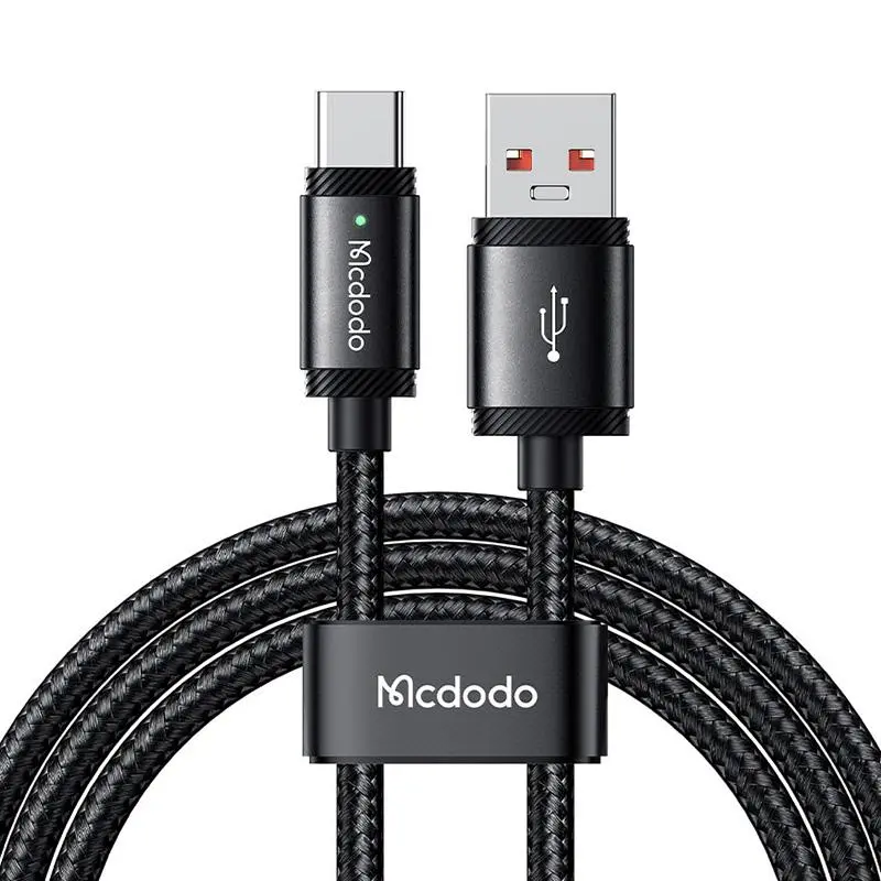 Kabel Mcdodo USB-A do USB-C CA-4730 120W 1,5m Czarny