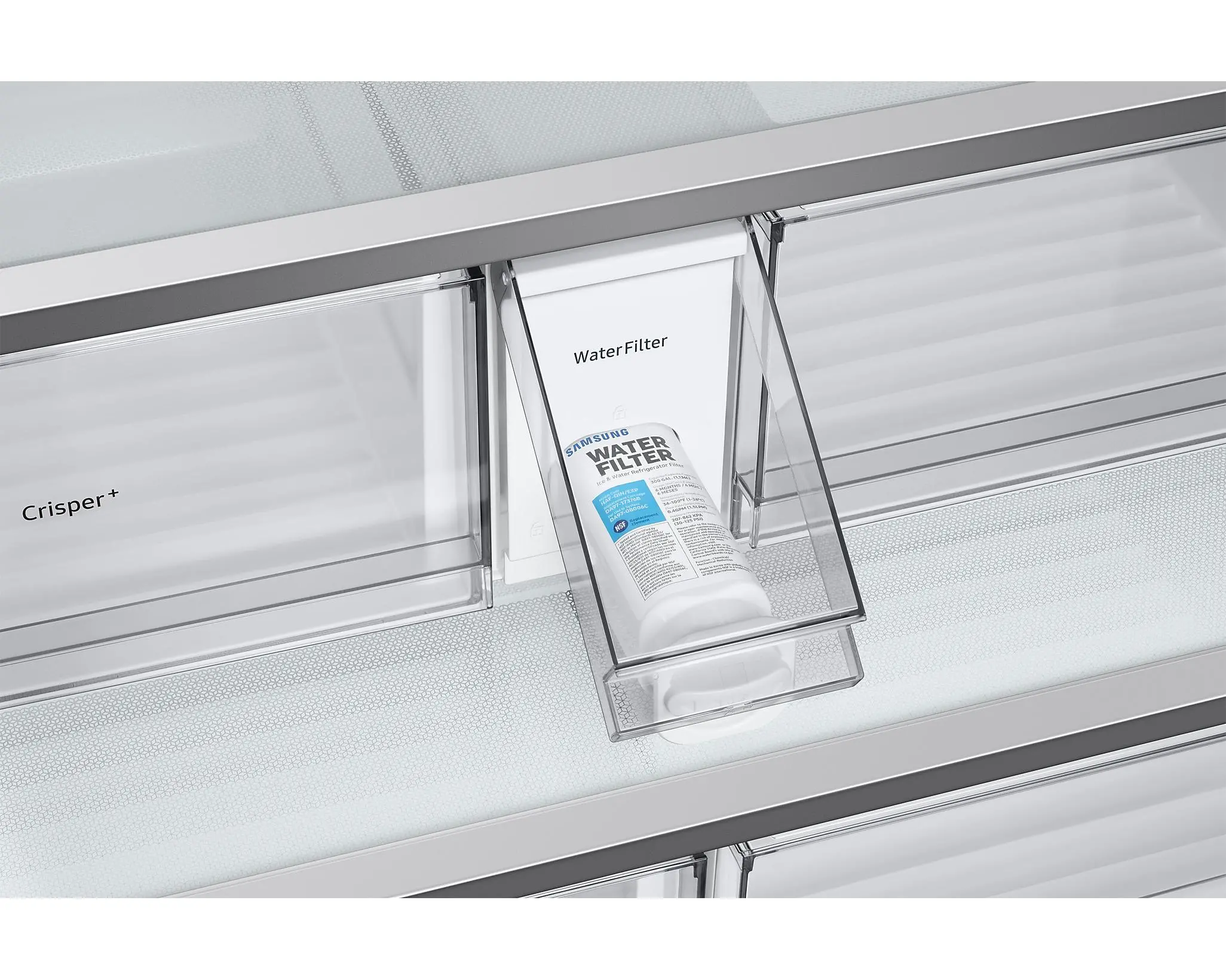 Lodówka Samsung RF24BB620EB1 Pełny No Frost 177,8cm Zdalne sterowanie Grafitowa Stal