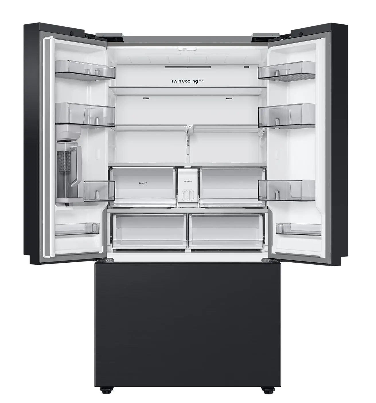 Lodówka Samsung RF24BB620EB1 Pełny No Frost 177,8cm Zdalne sterowanie Grafitowa Stal