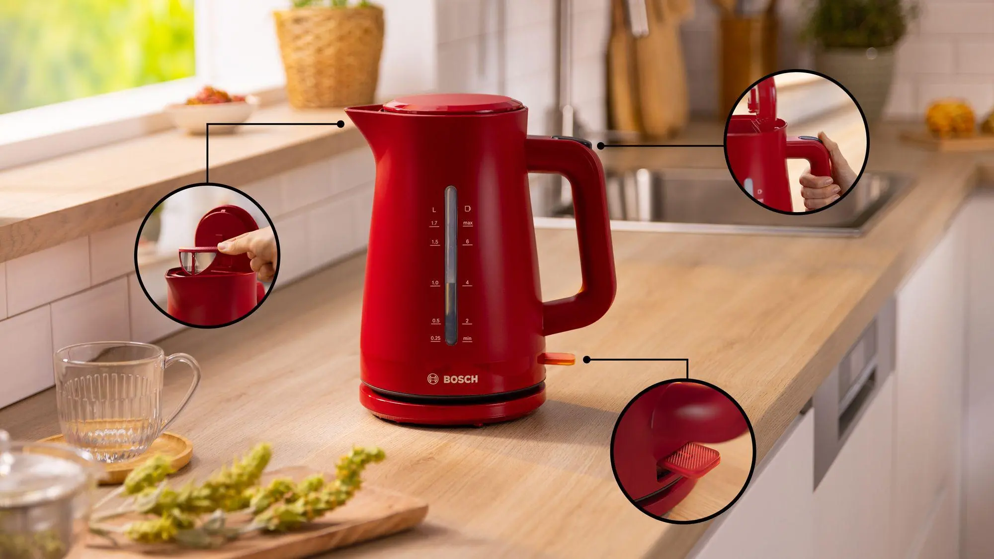 Czajnik Bosch MyMoment TWK3M124 1,7l 2400W