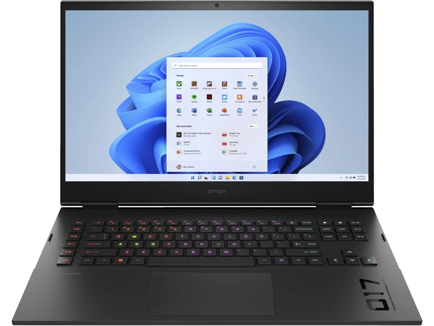 Laptop gamingowy HP OMEN 17-ck2212nw 17,3'' 240Hz i7-13700HX 32GB RAM 1TB Dysk SSD RTX4080 DLSS3 Win11 Czarny
