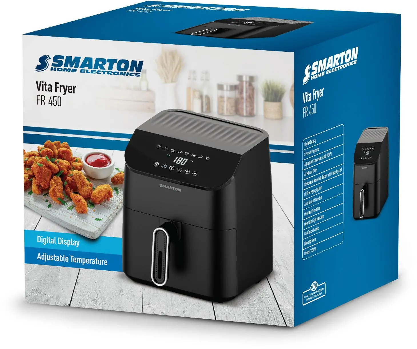 Frytkownica beztłuszczowa Smarton FR 450 1350W 4,5l