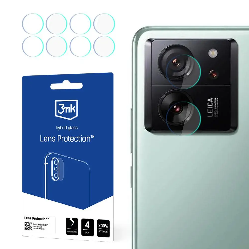 Szkło hybrydowe 3mk Lens Protection Xiaomi 13T Pro