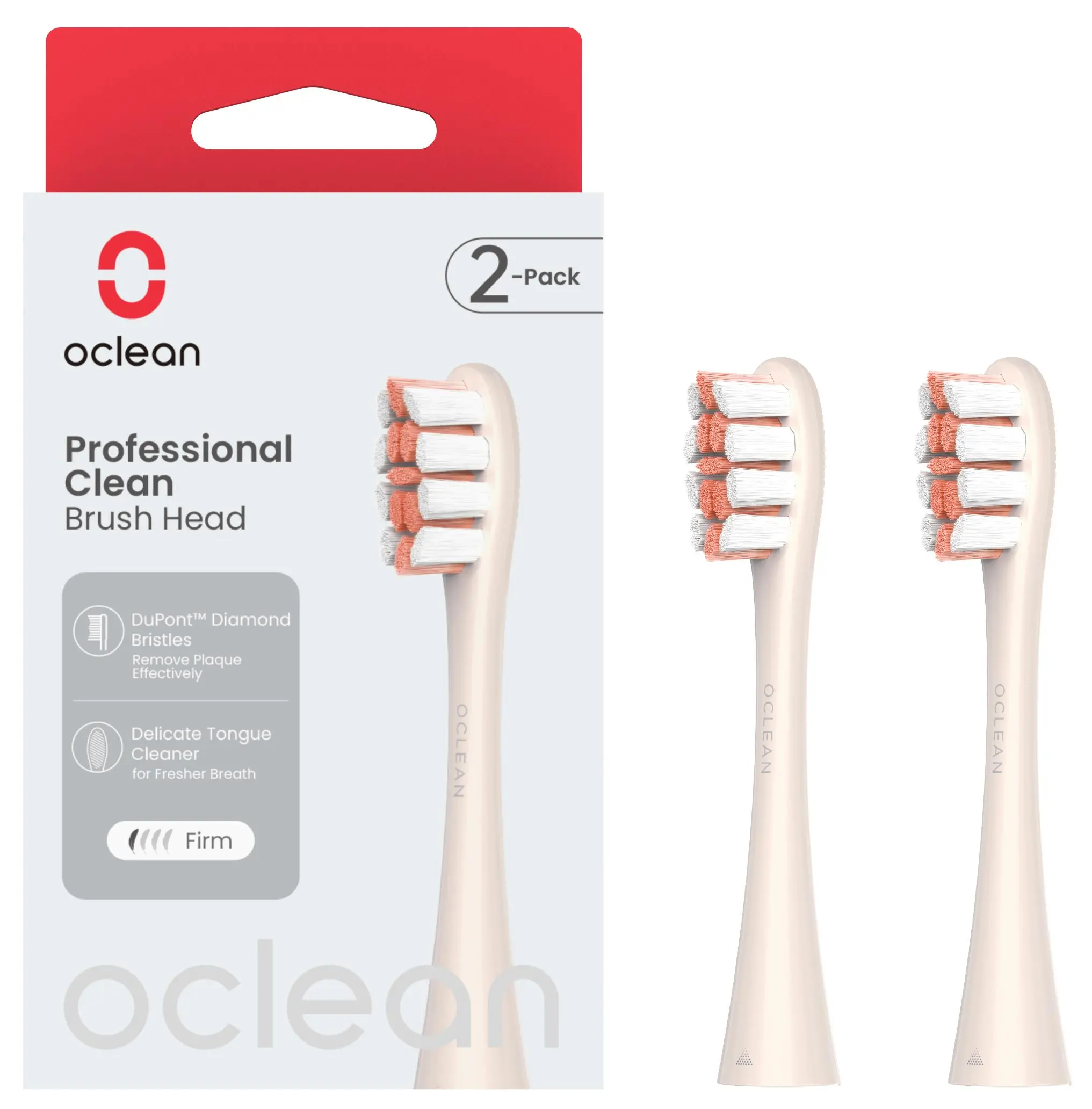Końcówka do szczoteczki Oclean Professional Clean P1C8 2szt.