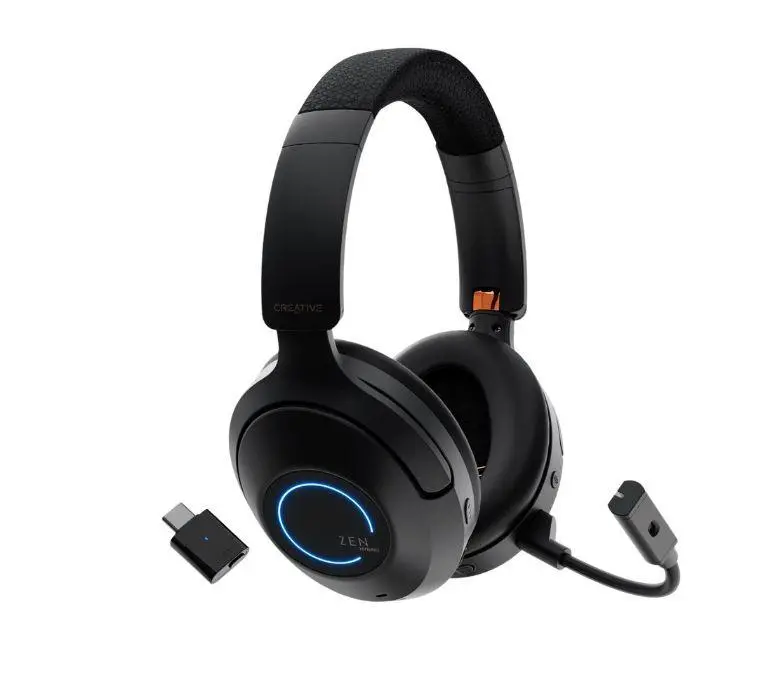 Słuchawki bezprzewodowe z mikrofonem Creative Zen Hybrid Pro Classic Nauszne Czarny