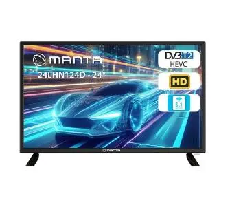 Telewizor Manta 24LHN124D  24" LED HD Ready 60Hz DVB-T2