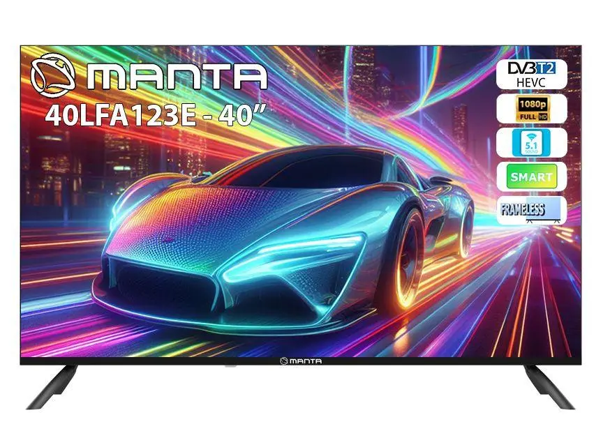 Telewizor Manta 40LFA123E  40" LED Full HD Smart TV DVB-T2