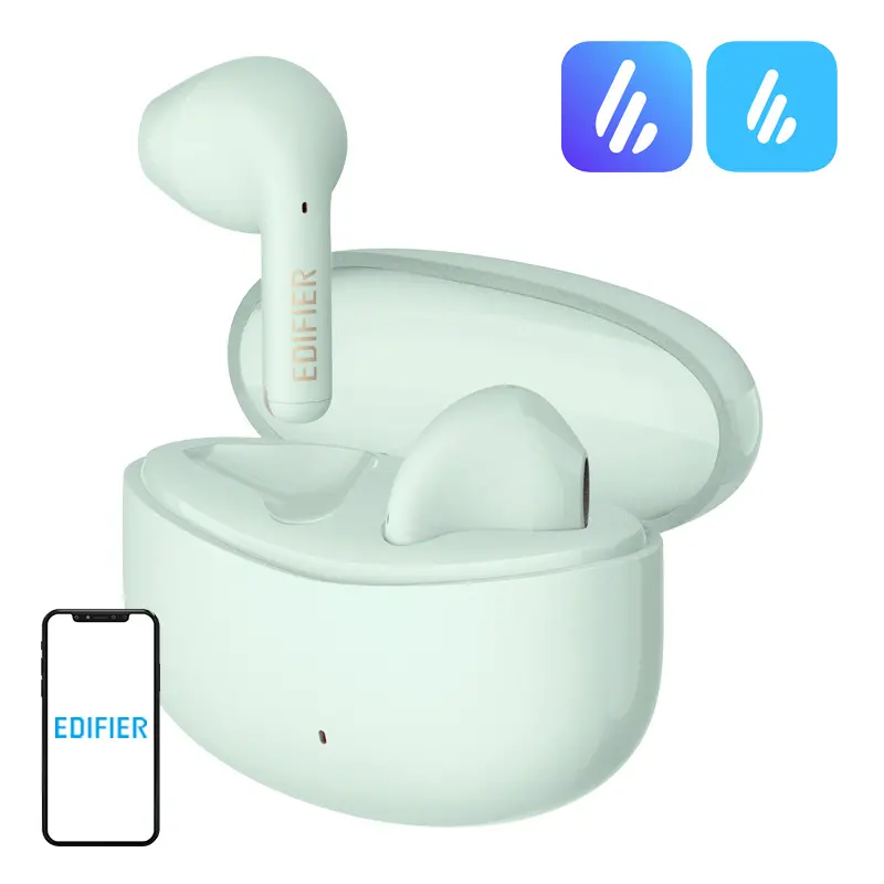 Słuchawki bezprzewodowe Edifier X2s Douszne Bluetooth 5.3 Zielony