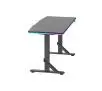 Biurko Ultradesk IRON 2/2 132,5cm Regulacja wysokości Czarny