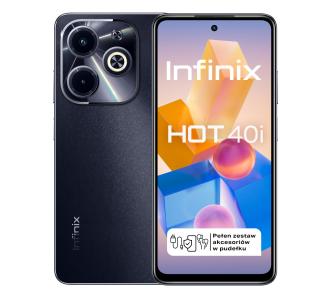 Smartfon Infinix Hot 40i 4/128GB 6,56" 90Hz 50Mpix Czarny