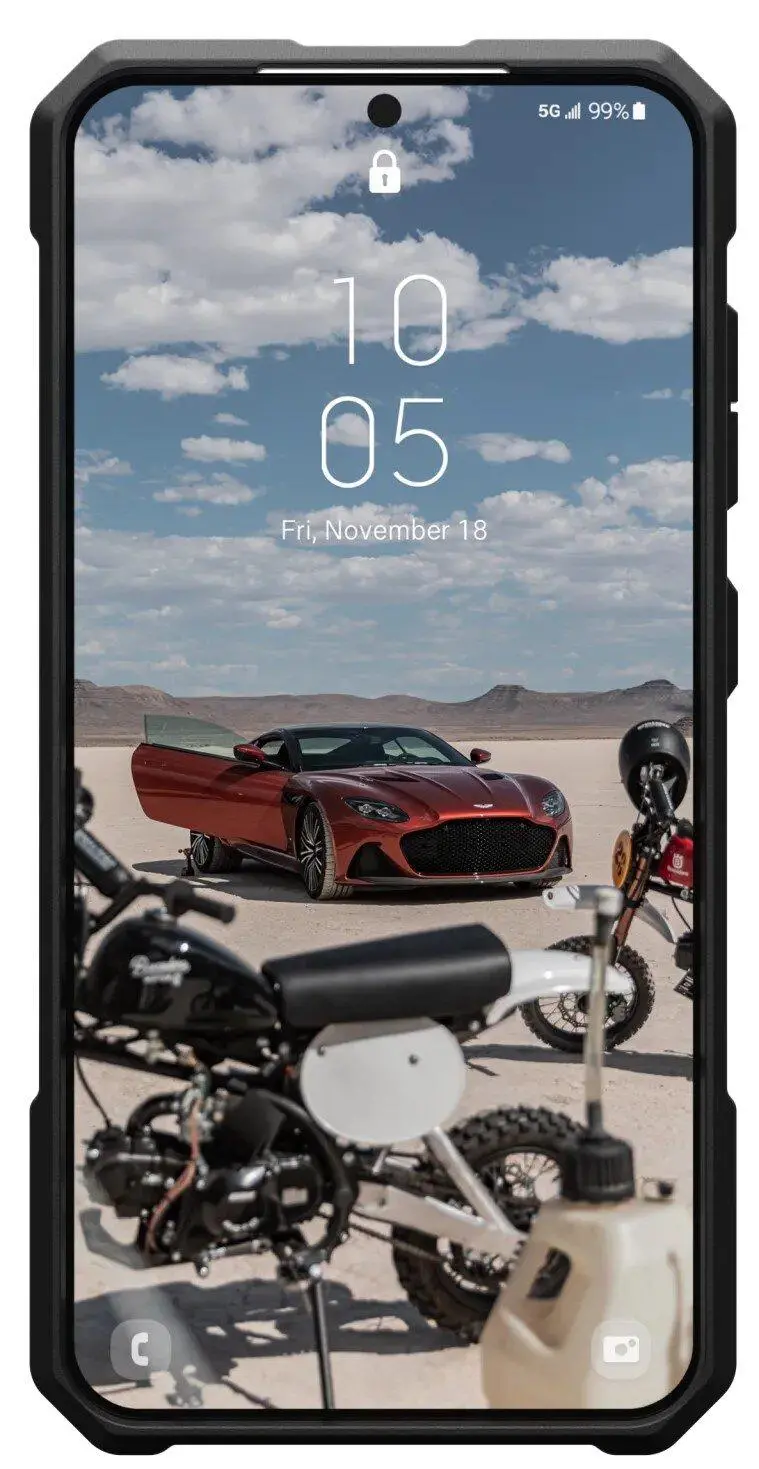 Etui UAG Monarch Case do Galaxy S24 kevlar black