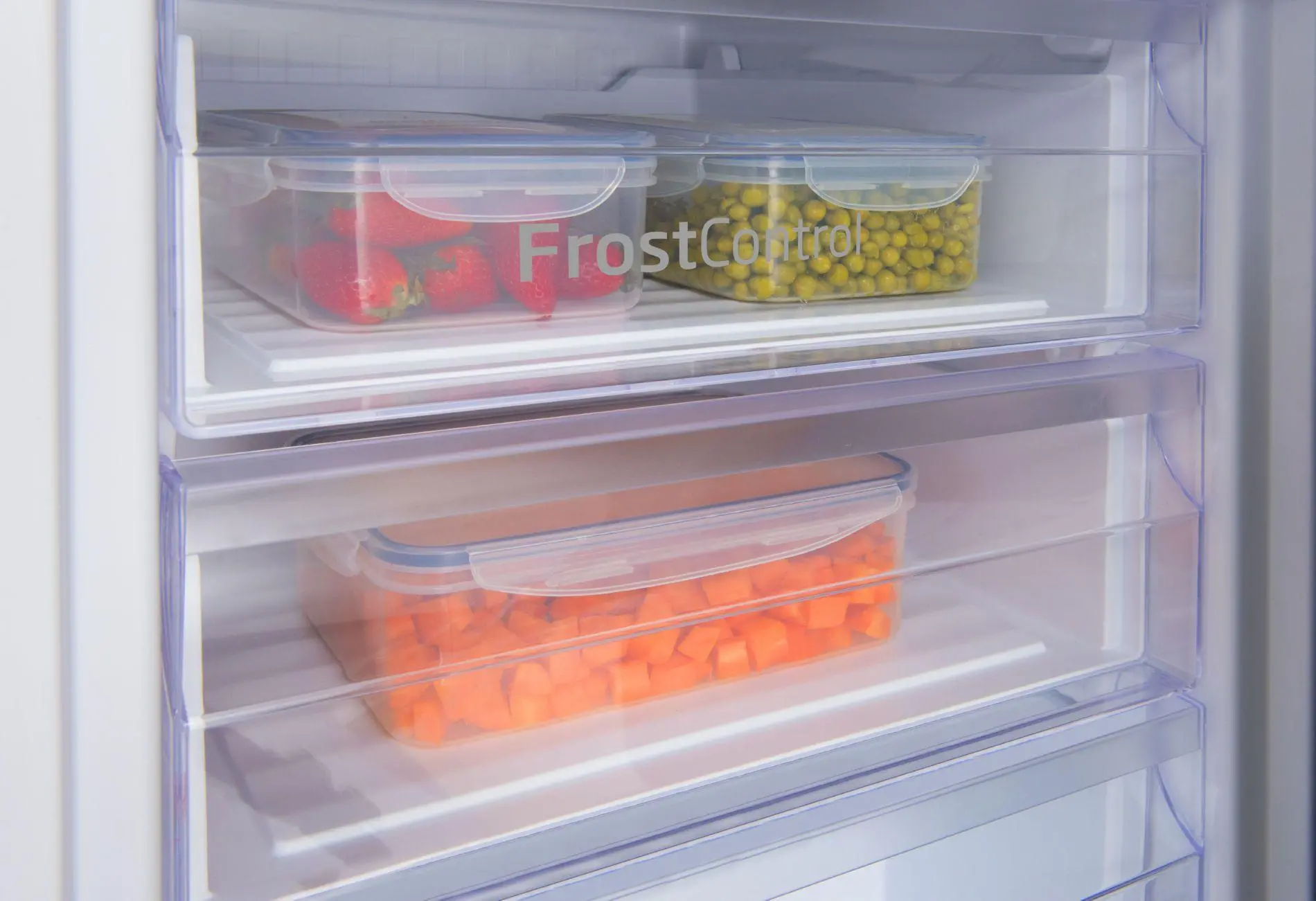 Lodówka Amica FK2515.4UTX(E) 170cm Inox