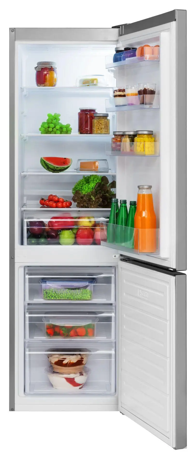 Lodówka Amica FK2515.4UTX(E) 170cm Inox