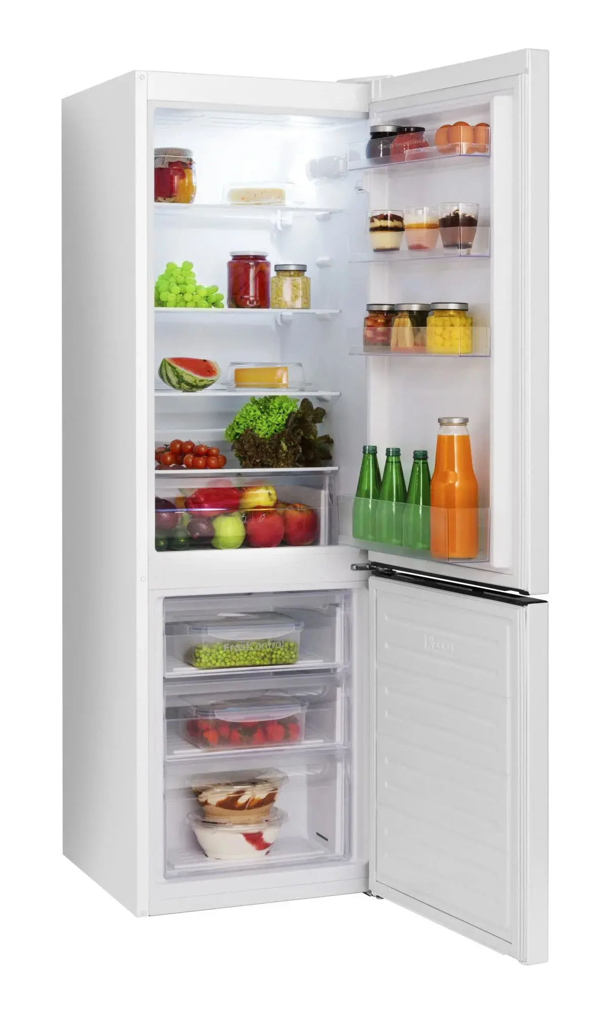 Lodówka Amica FK2515.4UT(E) 170cm Biały
